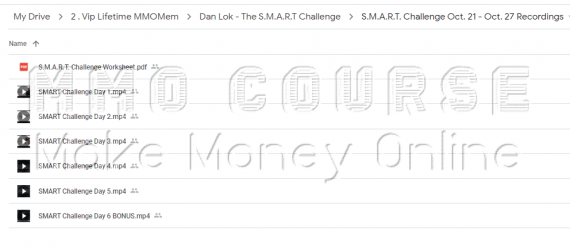 Dan Lok – The S.M.A.R.T Challenge