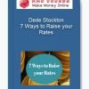 Dede Stockton – 7 Ways to Raise your Rates