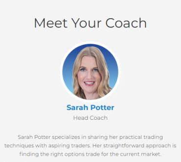 Sarah Potter – Start Trading Options 