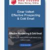 Einar Vollset – Effective Prospecting & Cold Email