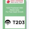 T2D3 Fractional CMO Masterclass For Fast SaaS Growth