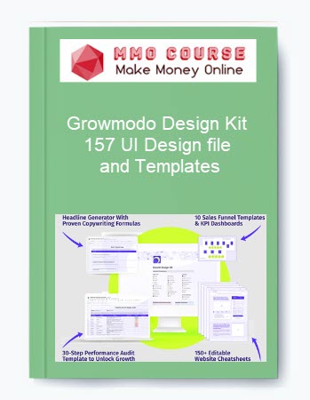 Growmodo Design Kit – 157 UI Design file and Templates