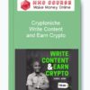 Cryptoniche – Write Content and Earn Crypto