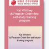 Kai Whitney – iMFtracker Order flow self-study training program