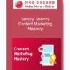 Sanjay Shenoy – Content Marketing Mastery
