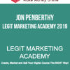 Jon Penberthy – Legit Marketing Academy 2019