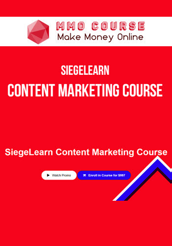 SiegeLearn – Content Marketing Course