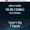 Simpler Trading – Taylor Horton – The Big 3 Signals (Elite Package)