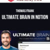Thomas Frank – Ultimate Brain in Notion