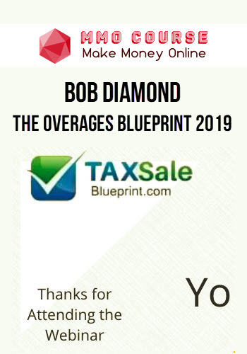 Bob Diamond – The Overages Blueprint 2019