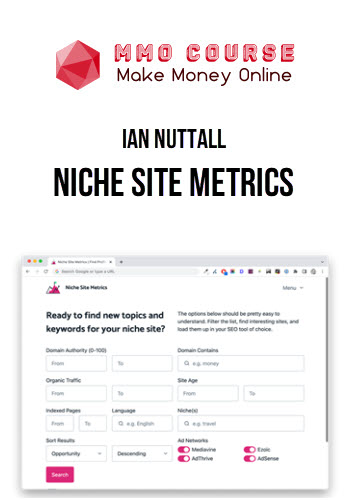 Ian Nuttall – Niche Site Metrics