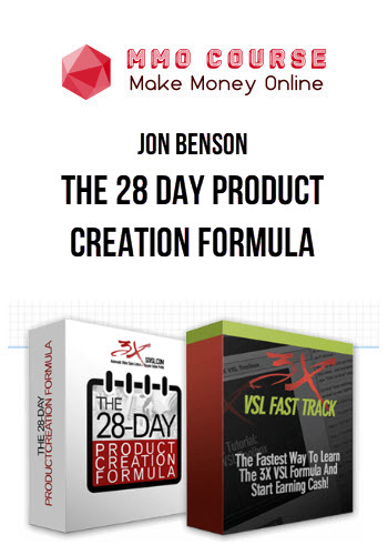 Jon Benson – The 28 Day Product Creation Formula