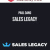Paul Dang – Sales Legacy