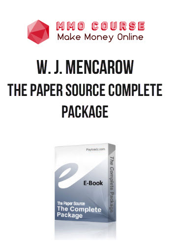 W. J. Mencarow – The Paper Source Complete Package