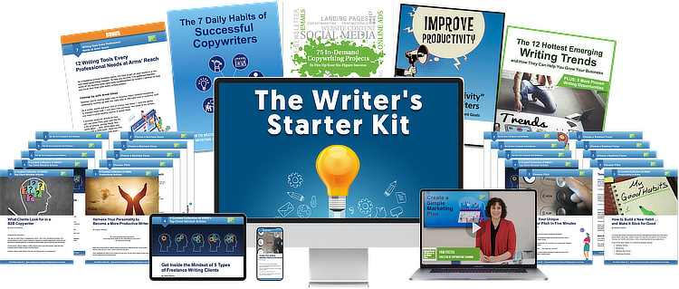 The Writer’s Starter Kit: Everything You Need to Set Yourself Up as a Professional Writer (in a Weekend!)