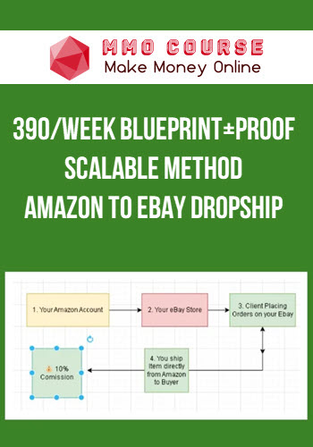 390/Week BLUEPRINT+PROOF|Scalable Method|Amazon to eBay Dropship