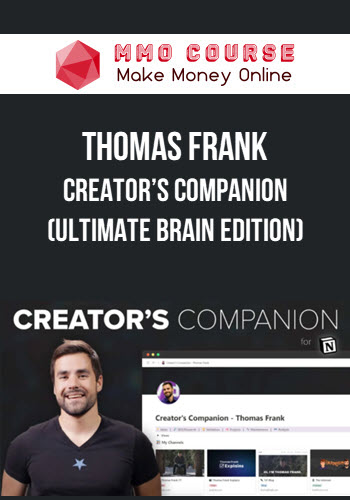 Thomas Frank – Creator’s Companion (Ultimate Brain Edition)