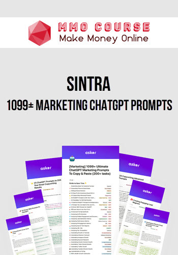 Sintra – 1099+ Marketing CHATGPT prompts