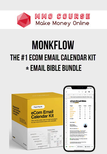 Monkflow – The #1 eCom Email Calendar Kit (2023) + Email Bible Bundle