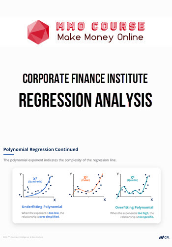 Corporate Finance Institute – Regression Analysis – Fundamentals & Practical Applications