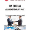 Jon Buchan – All in One Template Pack – Ben Settle Subscribers Special Offer