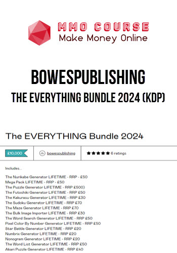 BowesPublishing – The EVERYTHING Bundle 2024 (KDP)