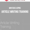 Writers & Spire – Article Writing Training