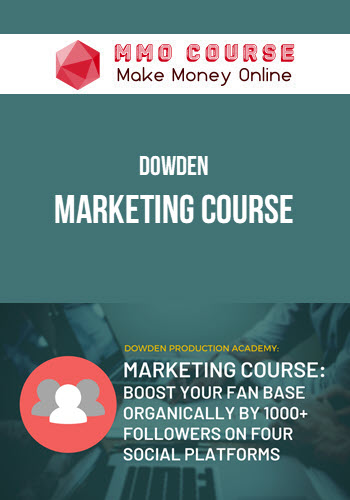 Dowden – Marketing Course