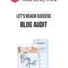 Let's Reach Success – Blog Audit