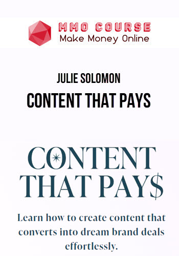 Julie Solomon – Content That Pays