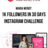 Maria Wendt – 1K Followers In 30 Days Instagram Challenge