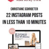 Christiane Schroeter – 22 Instagram Posts in Less than 10 Minutes