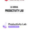 Ali Abdaal – Productivity Lab