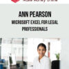 Ann Pearson – Microsoft Excel for Legal Professionals