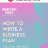 Iridescent Ideas – How to write a Business Plan