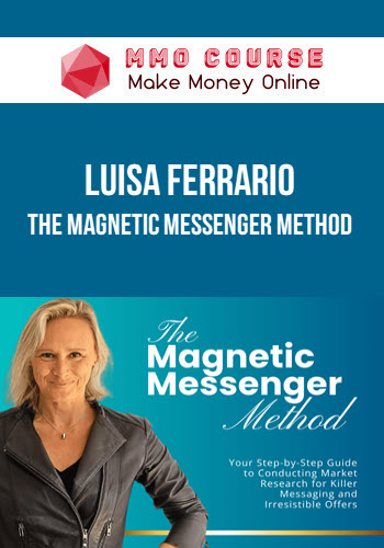 Luisa Ferrario – The Magnetic Messenger Method