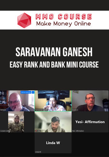 Saravanan Ganesh – Easy Rank and Bank Mini Course