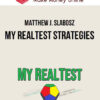 Matthew J. Slabosz – My RealTest Strategies