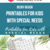 Becky Beach – Printables for Kids with Special Needs