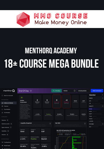 MenthorQ Academy – 18+ Course Mega Bundle