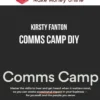 Kirsty Fanton – Comms Camp DIY