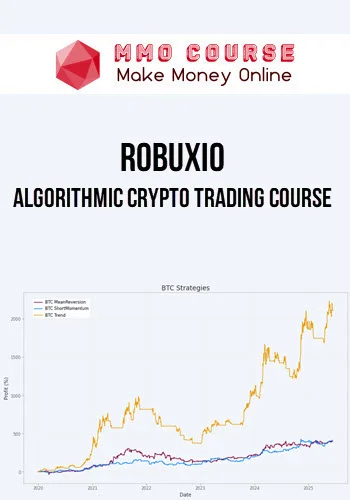 Robuxio – Algorithmic Crypto Trading Course Robuxio – Algorithmic Crypto Trading Course